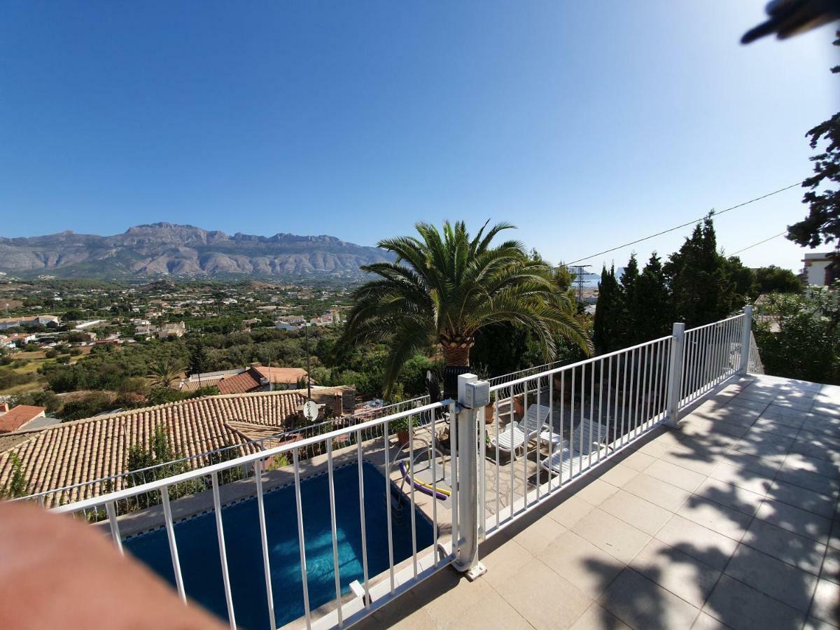 Haus Mit Pool Und Meerblick Altea Buitenkant foto